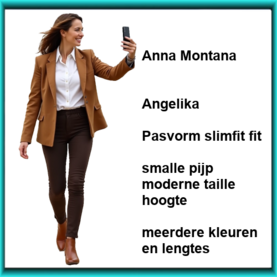 Pasvorm Angelika slim fit