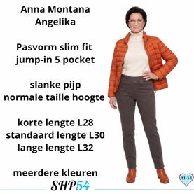 Pasvorm Angelika slimfit