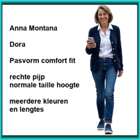 Pasvorm Dora comfortfit