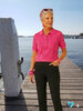 tricobel polo pink  veerse meer