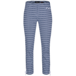 Robell rose 09 jumpin broek kleur mosaic marine wit kobalt