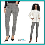 Robell ruit broek model Mimi 