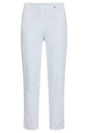 Robell Bella 09 7/8 jumpin zomerbroek katoenen stretch kleur wit voorkant