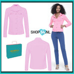 Robell outfit met kort rose jasje en de marie powerdenim productfoto