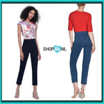 Robell Bella 09 Power Denim  kleur zwart en jeansblauw