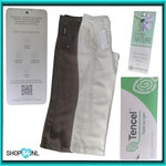 Anna Montana Angelika 1151 tencel kleur linnen en olijf