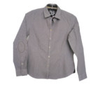 Milano blouse zwart wit voorkant