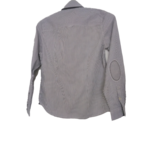 Milano blouse zwart wit achterkant