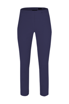 Robell Rose 09 skinny 7/8 zomerbroek voorkant marine