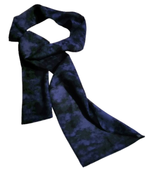 sjaal blauw