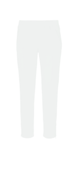 1056 Angelika 7/( jumpin jeans met ritsjes kleur wit