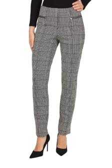 Robell ruit broek model Mimi  voor