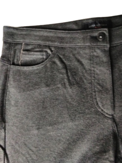 Anna Montana Angelika 1950 tricot broek grijs detail achter