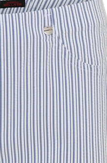 Bella 09 7/8 dunne zomerbroek achter 52642 54370 69 blauw witte streep