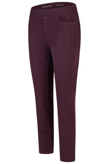 Angelika L30 jumpin jeans kleur bordeaux zijaanzicht