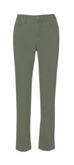 Anna Montana  jeans Dora Comfort Flexi L30 kleur olijf