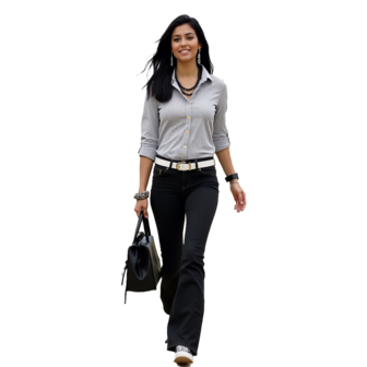 milano blouse gratis bij finja flared