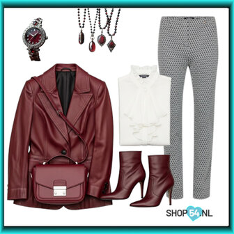 styling inspiratie nonchalant chique Robell rose  zig zag dessin grijstinten  52625-05424