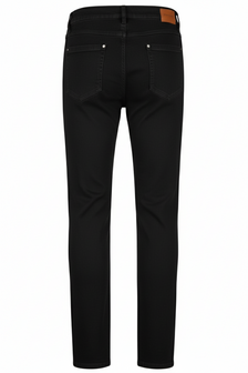 Anna Montana Angelika 1928 thermo jeans kleur zwart achter achter