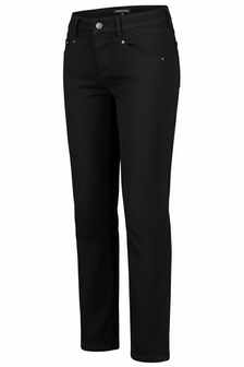 Anna Montana Angelika 1928 thermo jeans kleur zwart zijkant
