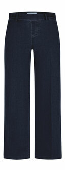 Anna Montana Angelika jump-in jeans model 1045 Mila wide flexi L30 met wijde pijpen in de kleur blueblack flatlay
