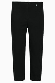 Robell Marie 07  jumpin  capri katoen 98% stretch 2% voorkant kleur zwart
