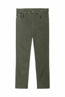 Anna Montana  jeans Dora Comfort Flexi L30 kleur olijf