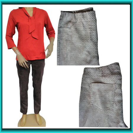 op=op Robell Bella bruine winterbroek 