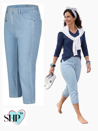 anna montana dora comfort fit capri model drika 