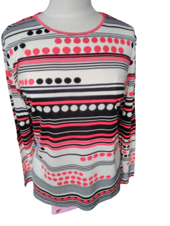 Gelco tshirt lange mouw 100% viscose 