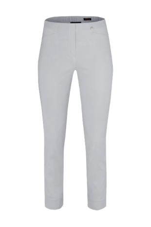 Robell Rose 09 skinny 7/8 zomerbroek voorkant zilver 