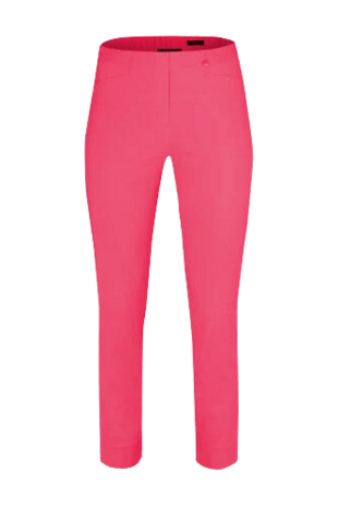 Robell Rose 09 skinny 7/8 zomerbroek voorkant rood