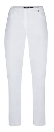 Robell jeans model Bella kleur wit voorkant