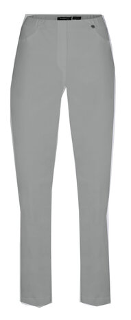 Robell jeans model Bella kleur grijs voorkant