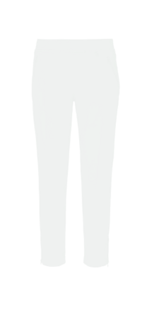 1056 Angelika 7/( jumpin jeans met ritsjes kleur wit