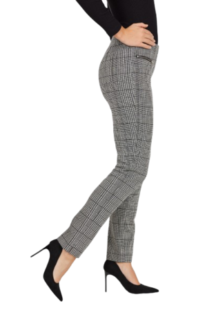 Robell ruit broek model Mimi zij