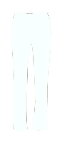 Anna Montana Dora Comfort Fit 4014 L30 kleur wit