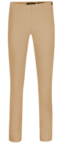 Robell marie winter detail thermo jumpin broek kleur camel