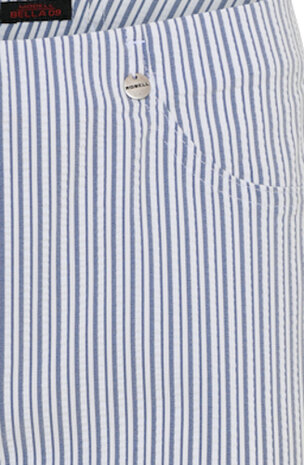 Bella 09 7/8 dunne zomerbroek achter 52642 54370 69 blauw witte streep