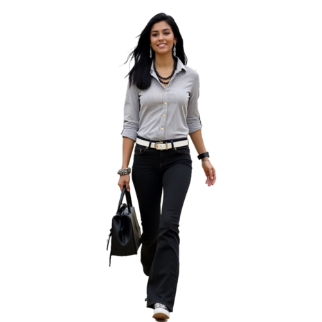 milano blouse gratis bij finja flared
