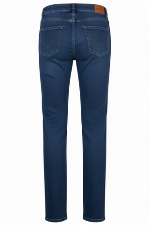 Anna Montana Angelika 1928 thermo jeans kleur stonewash achter