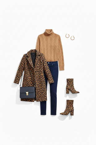 Anna Montana Angelika 1928 thermo jeans kleur blueblack styling inspiratie AI gegenereerd