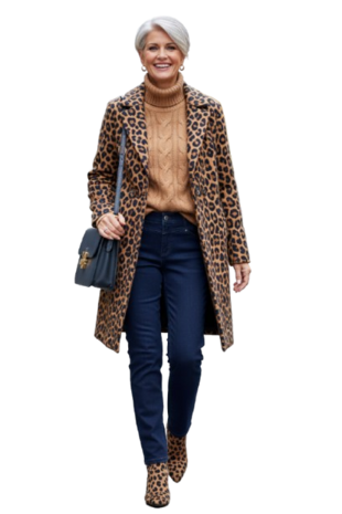 Anna Montana Angelika 1928 thermo jeans kleur blueblack outfit AI gegenereerd