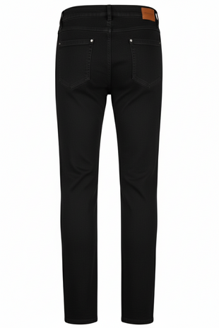 Anna Montana Angelika 1928 thermo jeans kleur zwart achter achter