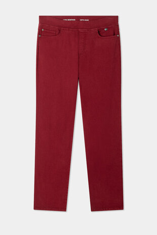 Angelika L30 jumpin jeans kleur burgundy