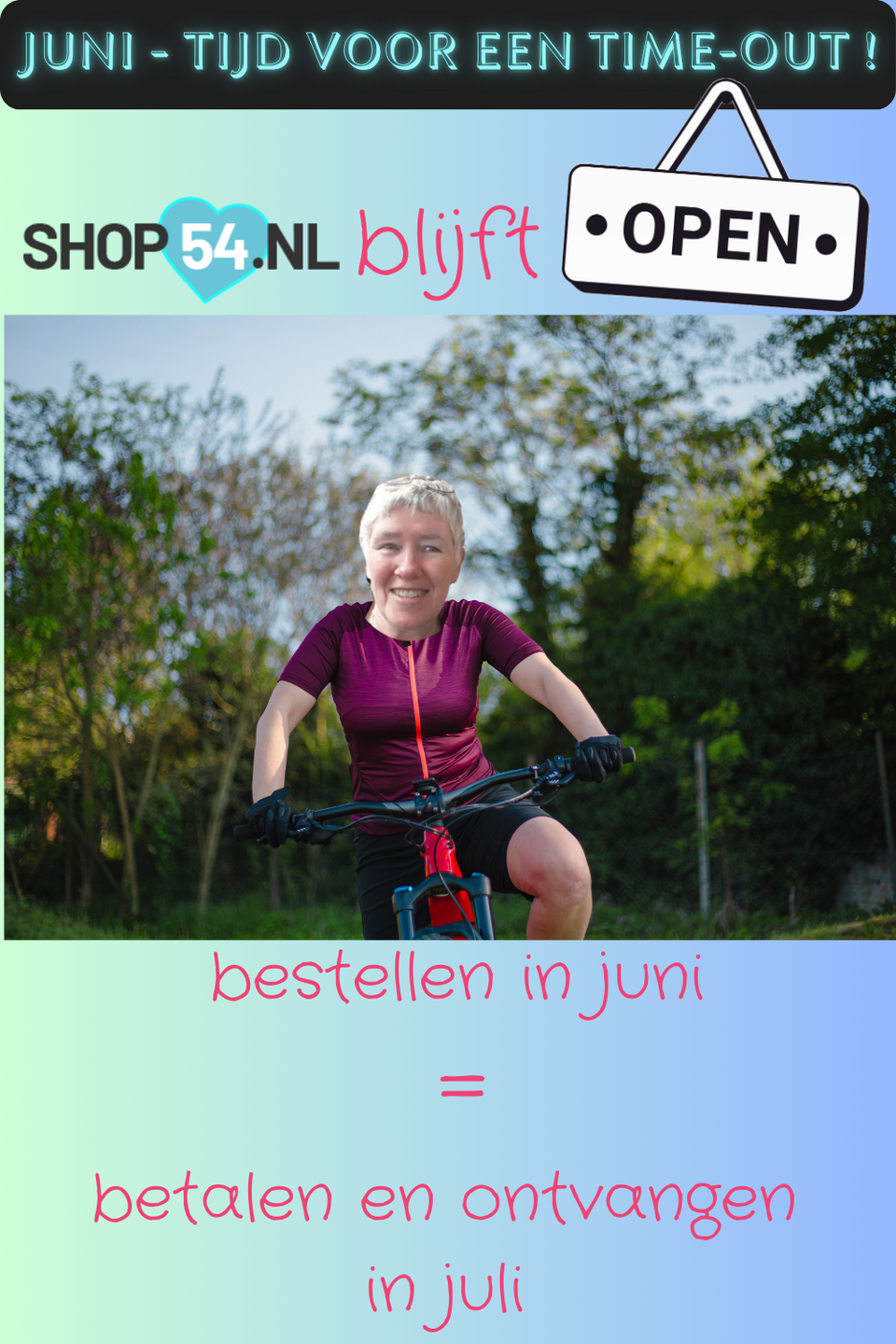juni tijd voor time-out