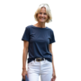  tshirt donkerblauw  gratis bij een besteding vanaf € 60,00
